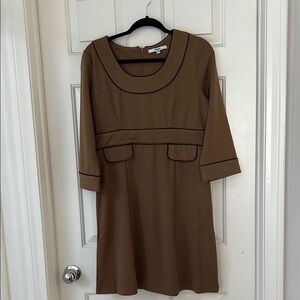 Elegant Brown Dress